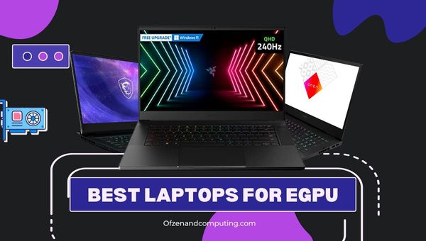 Beste laptops voor eGPU
