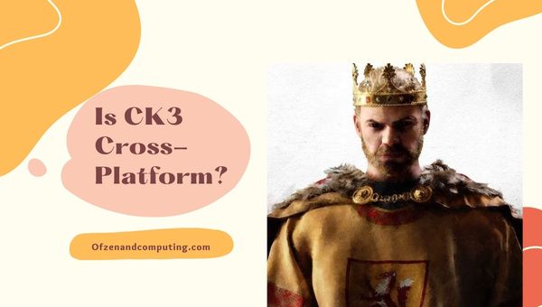 ¿Crusader Kings 3 es multiplataforma en [cy]? [PC, PS5, Xbox]