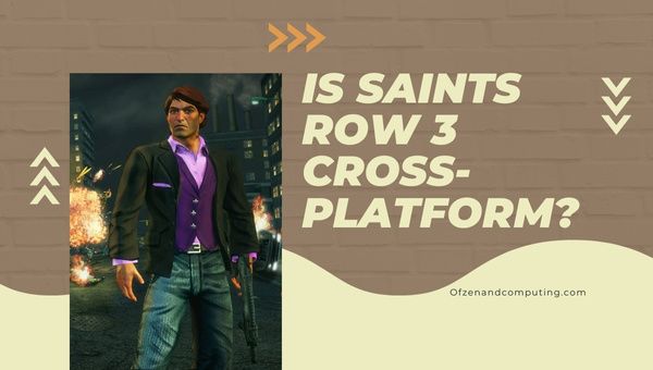 هل لعبة Saints Row 3 متعددة المنصات في عام 2023؟