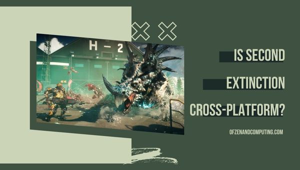 O Second Extinction Cross-Platform está em [cy]? [PC, Xbox]