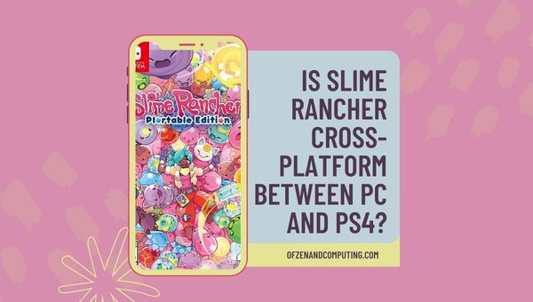 O Slime Rancher é uma plataforma cruzada entre PC e PS4/PS5?