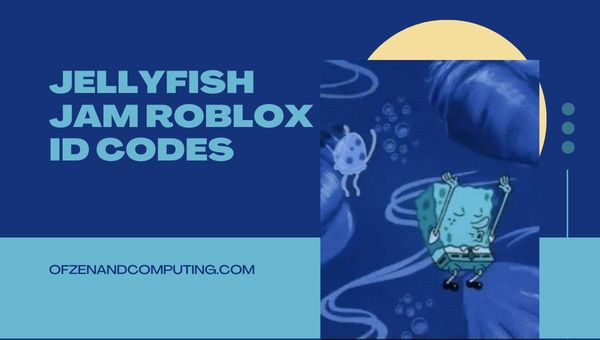 Kod ID Roblox Jellyfish Jam (2022) Lagu / Muzik SpongeBob