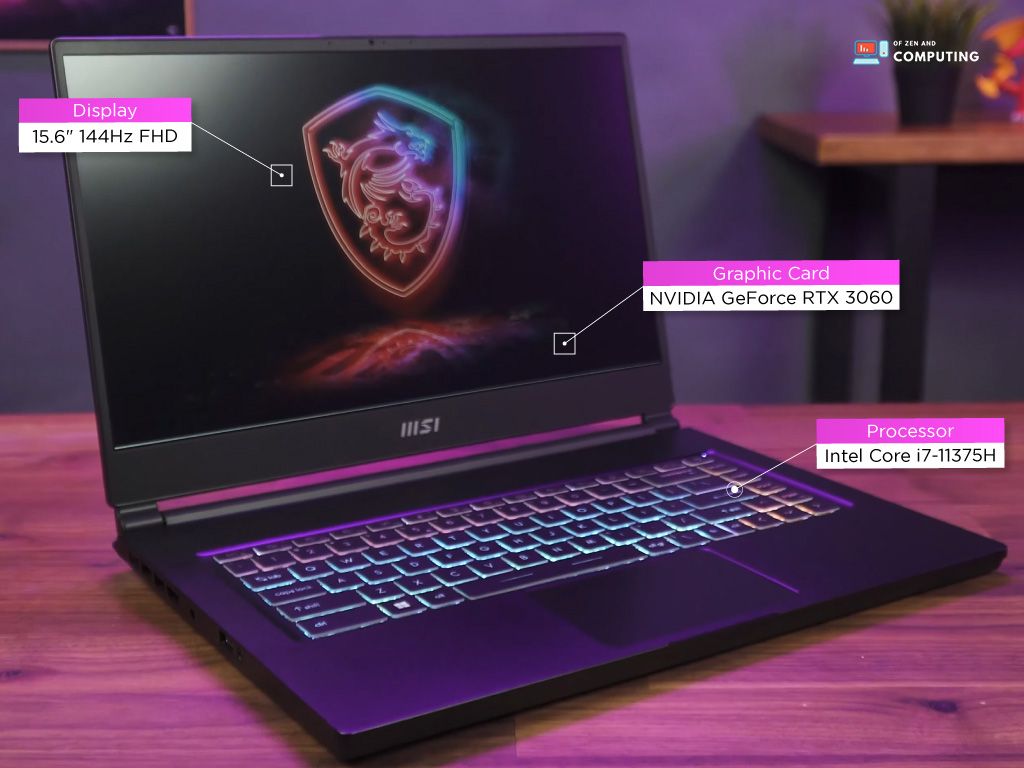 MSI Stealth 15M Gaming-Laptop