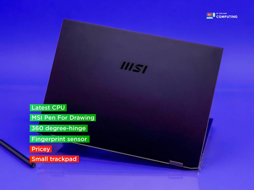 MSI Summit E13 Flip Evo Professional Laptop 1