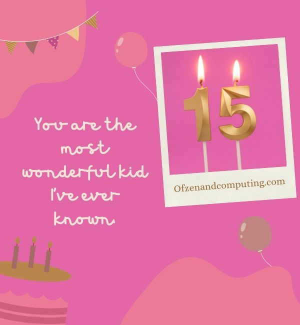 Kızı İçin 15. Doğum Günü Instagram Altyazıları (2022)