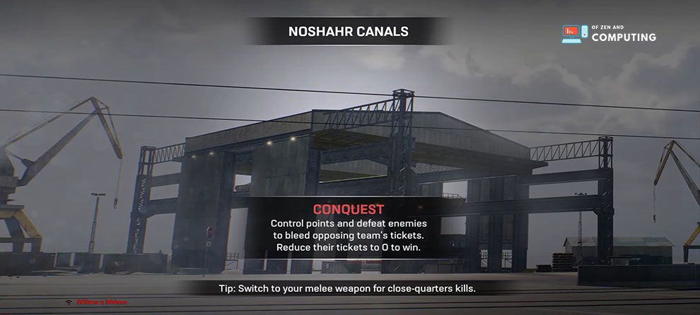 คลอง Noshahr ของ Battlefield 3 ใน Battlefield Mobile