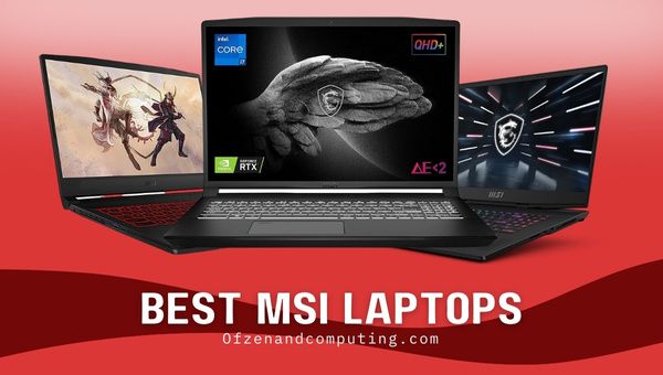 Las mejores computadoras portátiles MSI