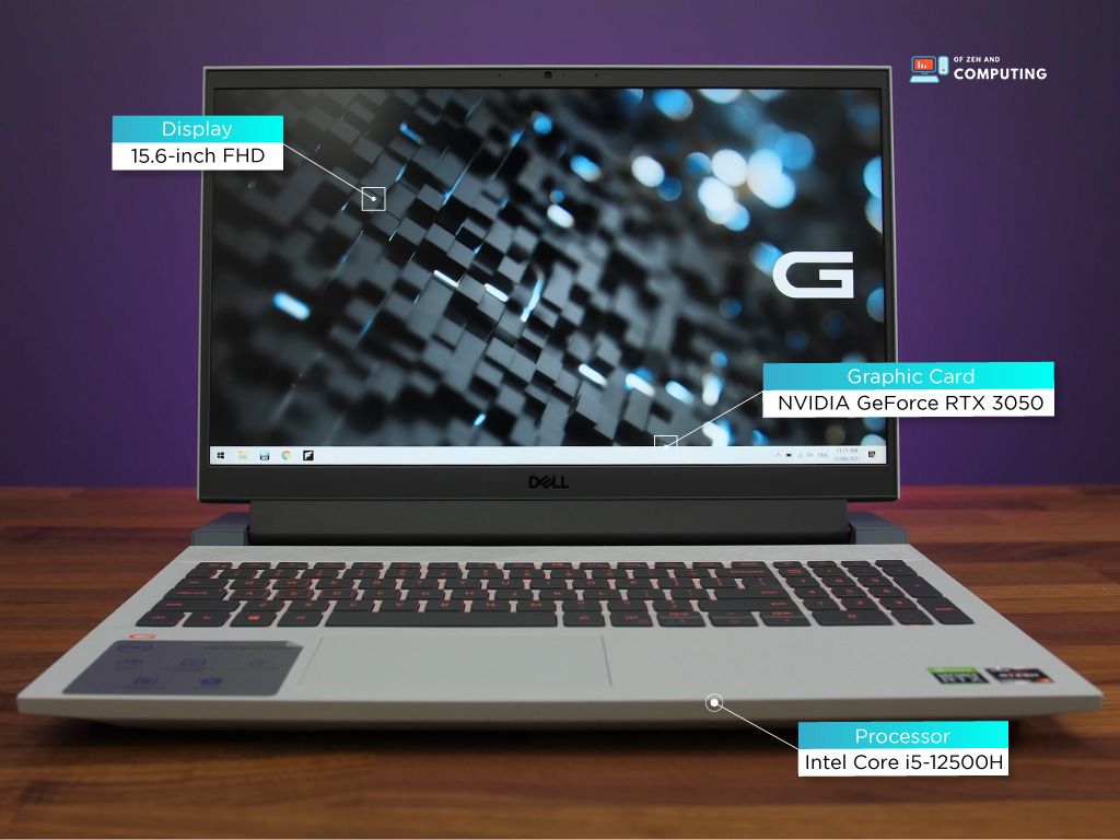 Laptop para juegos Dell G15 1