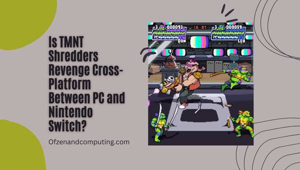 Czy TMNT Shredders Revenge to gra wieloplatformowa między komputerem a konsolą Nintendo Switch?