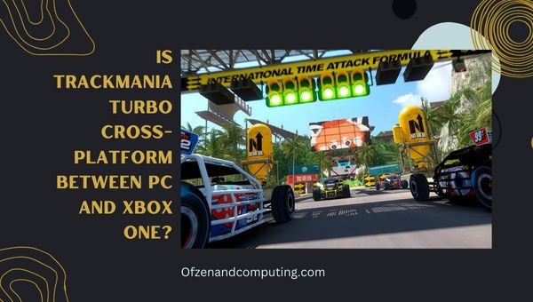 ¿TrackMania Turbo es multiplataforma entre PC y Xbox One?