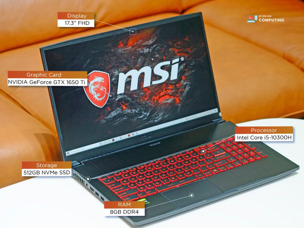 MSI GF75 Gaming Laptop