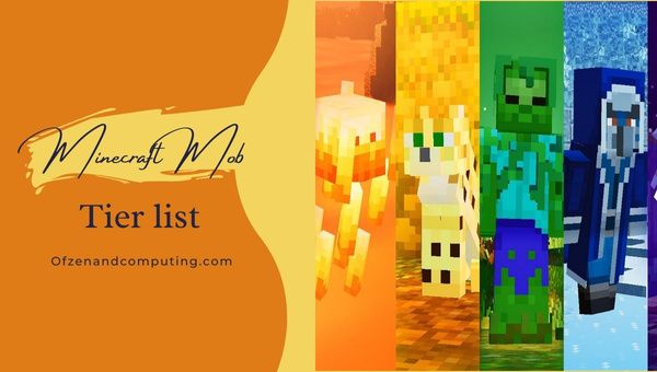 Уровневый список мобов Minecraft (2022) Рейтинг лучших мобов