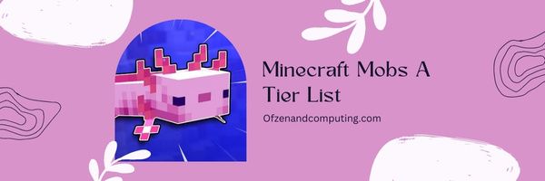 Уровневый список мобов Minecraft (2022)