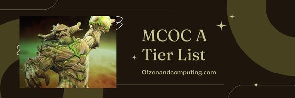 Уровневый список MCOC A (2023 г.)