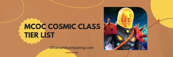 MCOC Cosmic-Klassenstufenliste (2023)