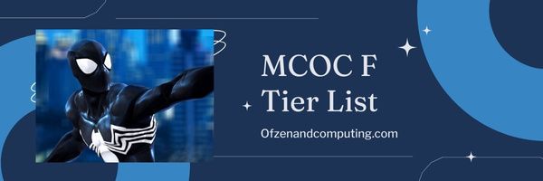 MCOC F-niveaulijst (2023)