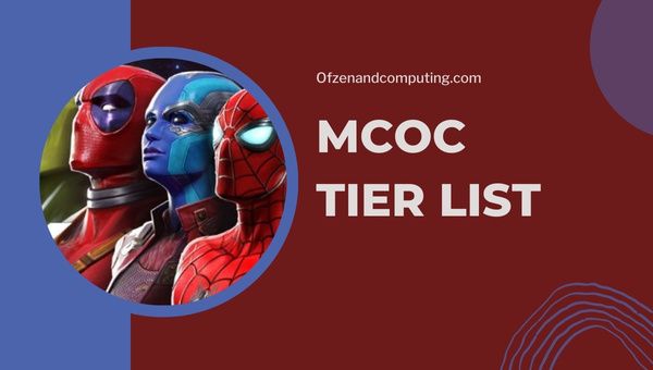 Уровневый список MCOC (2023) Marvel Contest of Champions