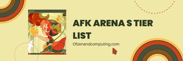Senarai Peringkat AFK Arena S (2023)