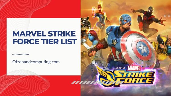 Marvel Strike Force Tier list December 2023 - All Character Ranked
