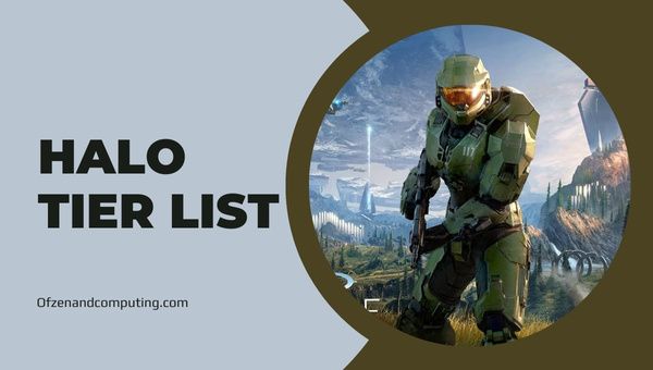Halo Tier List (2023) Kaikki pelit rankattu