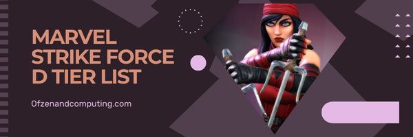 Marvel Strike Force tier list – The best characters in Marvel Strike Force  - Gamepur