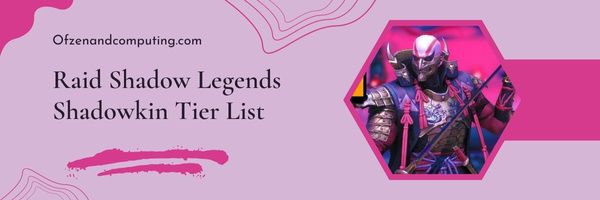 Raid Shadow Legends Shadowkin Tier List (2023)