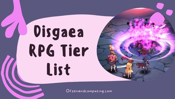 Disgaea RPG Tier List (2023)