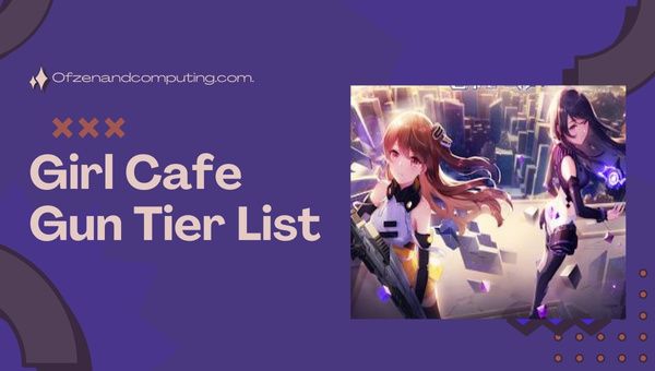 Girl Cafe Gun Tier List (June 2023)