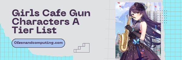 Personajes de Girls Cafe Gun Una lista de niveles (2024)