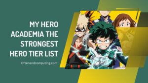 MHA The Strongest Hero Tier List (2023) My Hero Academia