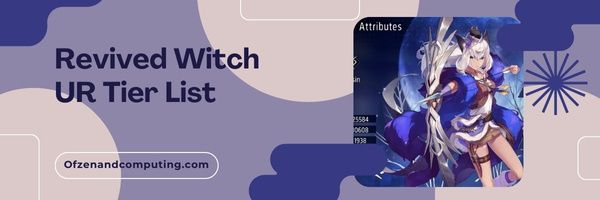 Lista poziomów Revived Witch UR (2023)
