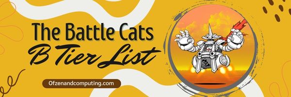 Battle Cats B Seviye Listesi (2023)