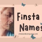 Хорошие имена Finsta [cy] Смешные идеи имен пользователей, классные