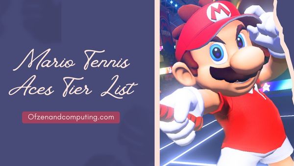 Mario Tennis Aces Tier List ([nmf] [cy]) Best Characters Ranked