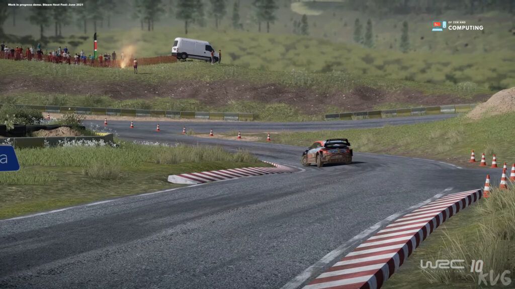 WRC 10 - เกมแข่งรถ PS5 ที่ดีที่สุด