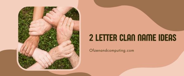 Ideen für Clannamen mit 2 Buchstaben