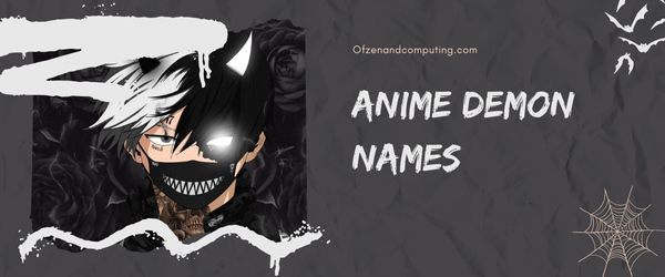 Anime Demon Names