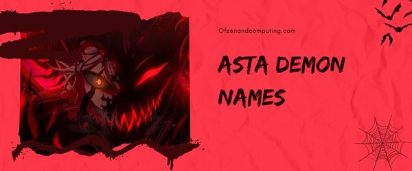 Asta-Dämonennamen