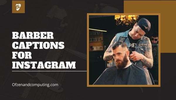 Frische und stilvolle Barber-Untertitel für Instagram ([cy])