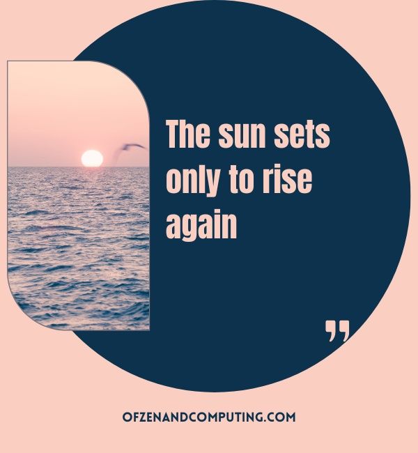 Wunderschöne Sonnenuntergang-Untertitel für Instagram (2024)