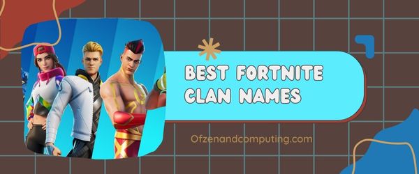 Die besten Ideen für Fortnite-Clannamen (2023)