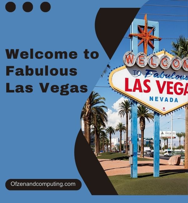 Las Vegasin parhaat tekstitykset Instagramille (2024)