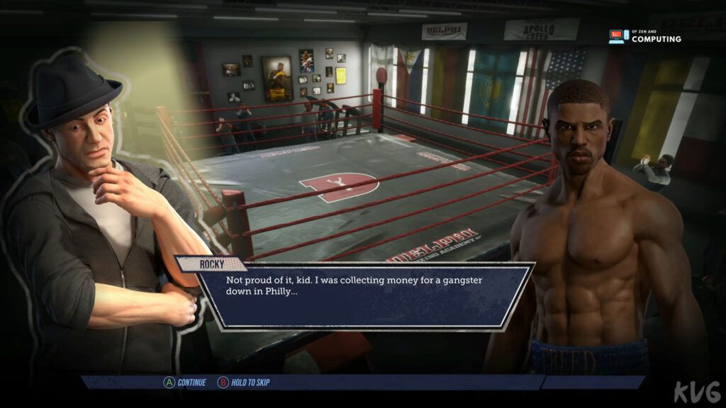 Big Rumble Boxing Creed Champions - Beste PS4-boksspellen (2024)