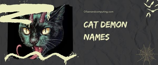 Cat Demon Names