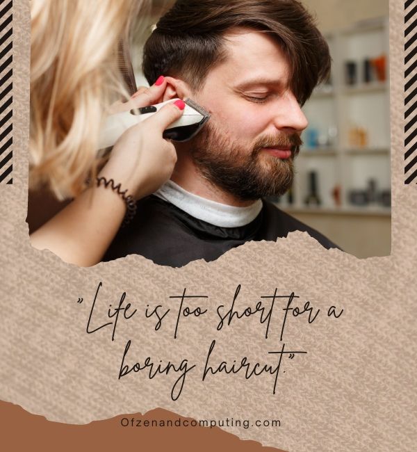 Légendes de barbier intelligent pour Instagram (2024)