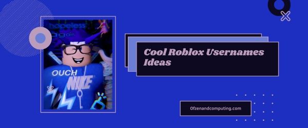 Idea Nama Pengguna Roblox yang Hebat 2023 (Nama)