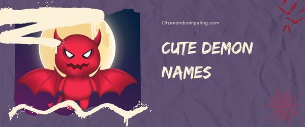 Cute Demon Names