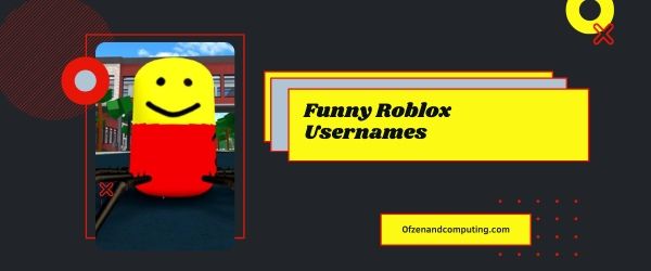Nomes de usuário engraçados do Roblox 2023 (Nomes)