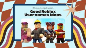 Über 5500 gute Roblox-Benutzernamen-Ideen ([cy]) Mädchen- und Jungennamen