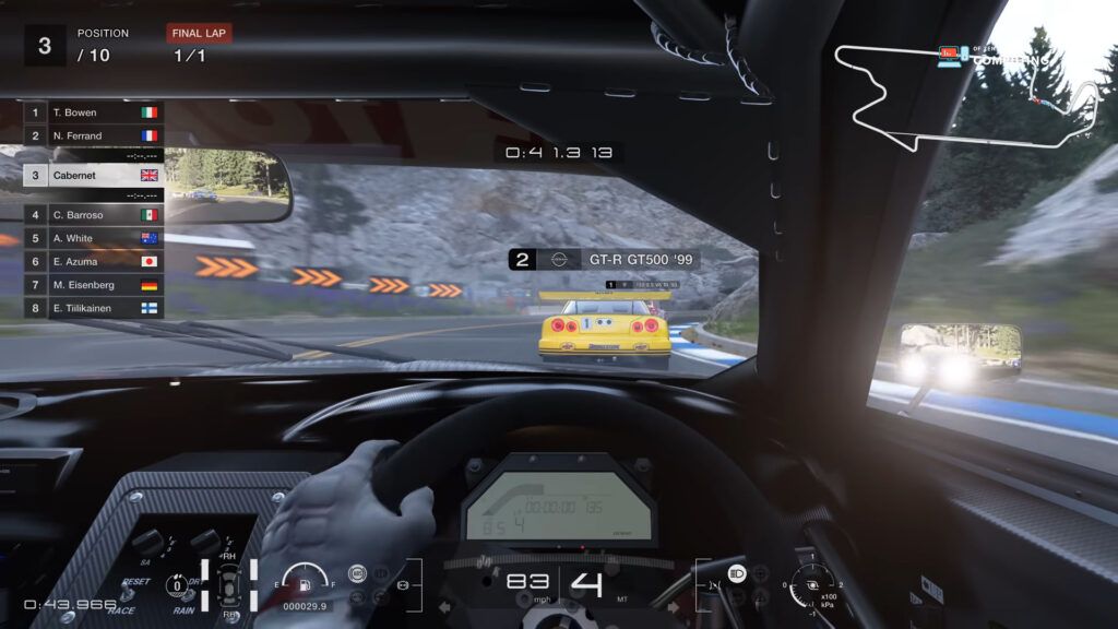 Gran Turismo 7 - أفضل ألعاب PS5 متعددة اللاعبين